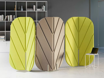 FEI - Sound absorbing freestanding office screen by CUF Milano - view 3